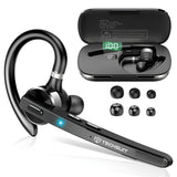 Casca Bluetooth Techsuit Premium Bluetooth Headset TalkZen (G9), HandsFree, BT5.1, Dual Noise Cancelling Microphone, 500mAh, 72hrs, negru