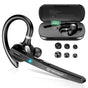Casca Bluetooth Techsuit Premium Bluetooth Headset TalkZen (G9), HandsFree, BT5.1, Dual Noise Cancelling Microphone, 500mAh, 72hrs, negru