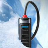 Hub USB Yesido (HB21), USB, Type-C to 3x USB, USB-C, RJ45 1000M, PD100W, Incarcare rapida, Plug & Play, 5Gbps, gri