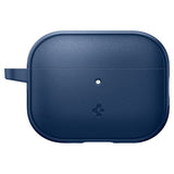 Husa casti pentru AirPods Pro 3, Spigen, Protection Case Vault Acs09828 Air Space Technology Aluminum Holder Midnight Na, alb