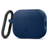 Husa casti pentru AirPods Pro 3, Spigen, Protection Case Vault Acs09828 Air Space Technology Aluminum Holder Midnight Na, alb
