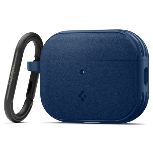 Husa casti pentru AirPods Pro 3, Spigen, Protection Case Vault Acs09828 Air Space Technology Aluminum Holder Midnight Na, alb