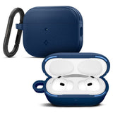 Husa casti pentru AirPods Pro 3, Spigen, Protection Case Vault Acs09828 Air Space Technology Aluminum Holder Midnight Na, alb