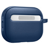 Husa casti pentru AirPods Pro 3, Spigen, Protection Case Vault Acs09828 Air Space Technology Aluminum Holder Midnight Na, alb