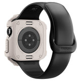 Husa smartwatch pentru Apple Watch 10 42mm, Spigen, bej