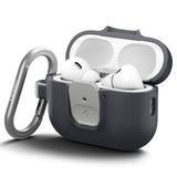 Husa casti pentru AirPods Pro 3, Spigen, Nano Pop Acs10133 Black Sesame, negru