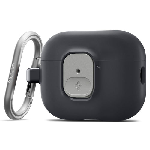 Husa casti pentru AirPods Pro 3, Spigen, Nano Pop Acs10133 Black Sesame, negru