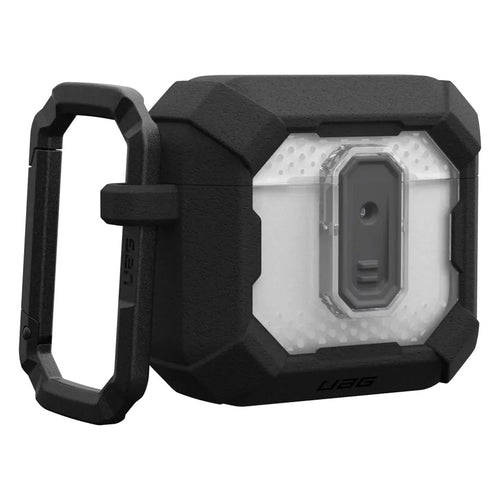 Husa casti pentru AirPods 4, Uag, Plasma Series, negru