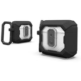Husa casti pentru AirPods 4, Uag, Plasma Series, negru