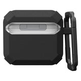 Husa casti pentru AirPods 4, Uag, Plasma Series, negru