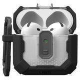 Husa casti pentru AirPods 4, Uag, Plasma Series, negru