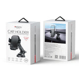 Suport auto Yesido Suport auto (C267), pentru Bord/Parbriz, 360, cu Telescopic Clema Brat, Easy Extending Clip, Non-slip, negru