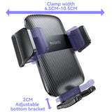 Suport auto Yesido Suport auto (C251), pentru Grila ventilatie, cu Auto-locking, Carbon Fiber Panel, 360°, Universal, negru