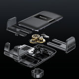 Suport auto Yesido Suport auto (C251), pentru Grila ventilatie, cu Auto-locking, Carbon Fiber Panel, 360°, Universal, negru