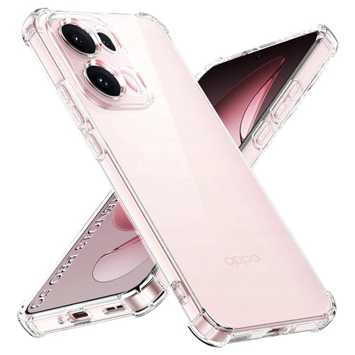 Husa pentru OPPO Reno13 Pro, Techsuit Shockproof Clear Silicone, transparenta