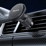 Suport auto Yesido Suport auto (C252), Magnetic, pentru Grila ventilatie, 360A°, Barb Lock, Widely Compatibil, negru