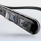 Casti wireless Acefast Casti Bluetooth (N5), Behind the Head, Neckband, Bluetooth 5.4, LED Afisaj, IPX4, 200mAh, negru