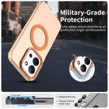 Husa pentru Xiaomi Redmi 15C 4G, Techsuit CandyCase MagSafe, portocaliu