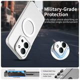 Husa pentru Xiaomi Redmi 15C 4G, Techsuit CandyCase MagSafe, alb