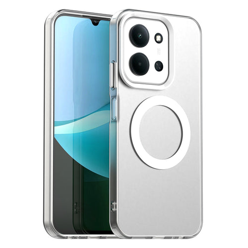 Husa pentru Xiaomi Redmi 15C 4G, Techsuit CandyCase MagSafe, alb
