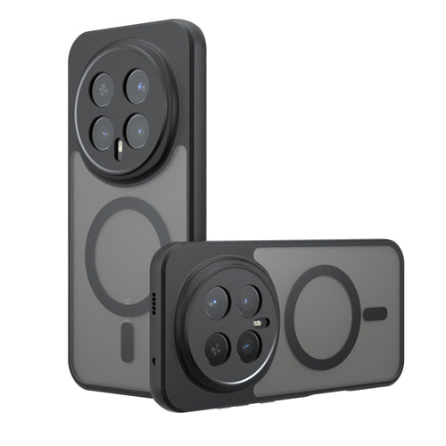Husa pentru Honor Magic8 Pro, Techsuit PureFrost MagSafe, negru frost