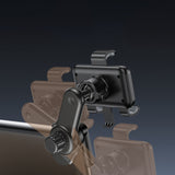 Suport auto Yesido Suport auto (C250), For Computer Screen Corner, 360°, Snap-on Press Clip, Non-Slip, 4.7, negru