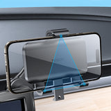 Suport auto Yesido Suport auto (C250), For Computer Screen Corner, 360°, Snap-on Press Clip, Non-Slip, 4.7, negru