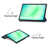 Husa tableta pentru Samsung Galaxy Tab A9 Plus, Techsuit FoldPro, Butterfly