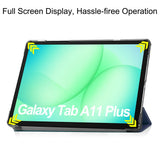 Husa tableta pentru Samsung Galaxy Tab A9 Plus, Techsuit FoldPro, Butterfly