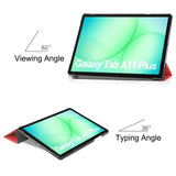 Husa tableta pentru Samsung Galaxy Tab A9 Plus, Techsuit FoldPro, Butterfly