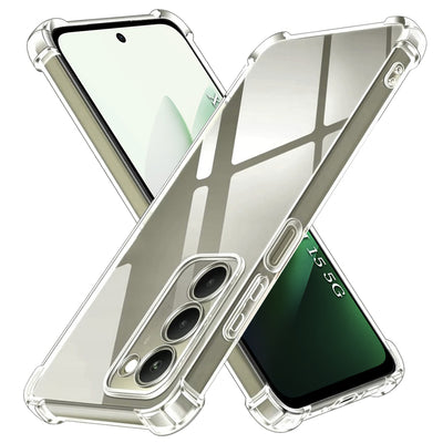 Husa pentru Xiaomi Redmi 15 5G, Techsuit Shockproof Clear Silicone, transparenta