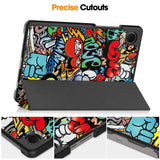 Husa tableta pentru Samsung Galaxy Tab A9, Techsuit FoldPro, Butterfly