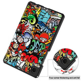 Husa tableta pentru Samsung Galaxy Tab A9, Techsuit FoldPro, Butterfly