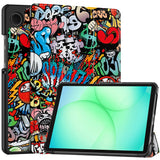 Husa tableta pentru Samsung Galaxy Tab A9, Techsuit FoldPro, Butterfly
