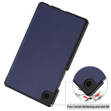 Husa tableta pentru Samsung Galaxy Tab A9, Techsuit FoldPro, Butterfly