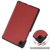 Husa tableta pentru Samsung Galaxy Tab A9, Techsuit FoldPro, Butterfly