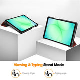 Husa tableta pentru Samsung Galaxy Tab A9, Techsuit FoldPro, Butterfly