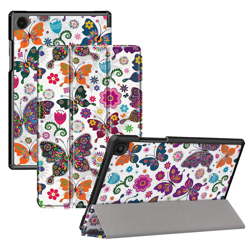 Husa tableta pentru Samsung Galaxy Tab A9, Techsuit FoldPro, Butterfly