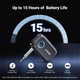 Adaptor UGREEN Bluetooth Audio Receiver (CM596), pentru Car, Audio Adapter 3.5mm cu Integrat Microphone, Edr