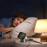 Incarcator wireless UGREEN W712 (65148), MagSafe, Incarcare rapida, Qi2, 25W, cu Incarcator retea, 45W, Cable, 60W, gri