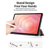 Husa tableta pentru Samsung Galaxy Tab S11 Ultra, Techsuit FoldPro, Unicorn