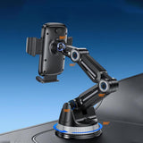 Suport auto Yesido Suport auto (C275), pentru Bord, 1260-Degree All-Round Ajustare Design, 4.7-7.2 Telefon, negru