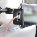 Suport auto Yesido Suport auto (C29), pentru Rear Seat, Silicon Clip, 360, 4-10inch Devices, negru