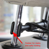 Suport auto Yesido Suport auto (C29), pentru Rear Seat, Silicon Clip, 360, 4-10inch Devices, negru