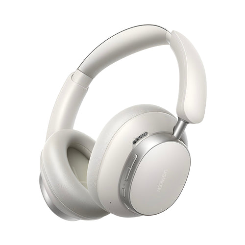 Casti wireless UGREEN Studio Pro HP206 (55614), Bluetooth 6.0, cu Microfon, Hi-Res, ANC, Custom EQ, LDAC, alb