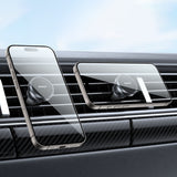 Suport auto Yesido Mini Suport auto (C214), Magnetic, pentru Grila ventilatie, Rotatie libera, Zinc Alloy, Non-slip, Universal, negru