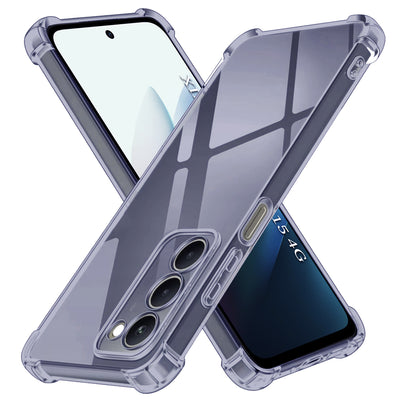 Husa pentru Xiaomi Redmi 15 5G, Techsuit Shockproof Clear Silicone, fumuriu