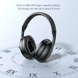 Casti wireless Yesido (EP08), cu Bluetooth V5.3, Active ANC, Microfon, 500mAh, negru