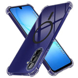Husa pentru Samsung Galaxy A17 5G, Techsuit Shockproof Clear Silicone MagSafe, fumuriu