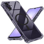 Husa pentru Samsung Galaxy A07 4G, Techsuit Shockproof Clear Silicone MagSafe, fumuriu